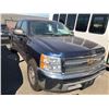 Image 2 : 2012 CHEVROLET SILVERADO, BLUE, EXTENDED CAB PICKUP, GAS, AUTOMATIC, VIN#3GCPCREA4CG162886,