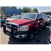Image 1 : 2008 DODGE RAM 1500, 4DR PU, RED, VIN # 1D7HU182X8J244317