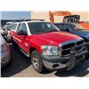 Image 2 : 2008 DODGE RAM 1500, 4DR PU, RED, VIN # 1D7HU182X8J244317