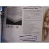 Image 2 : THERAPEDIC 2" KING SIZE MEMORY GEL MATTRESS/2 SETS OF KING SIZE SHEET SETS