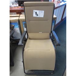 NEW DESTINATION SUMMER NEVER-RUST ALUMINUM PADDED RELAXER CHAIR