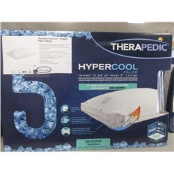 THERAPEDIC HYPERCOOL STANDARD QUEEN SIDE SLEEPER PILLOW