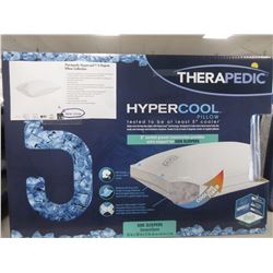 THERAPEDIC HYPERCOOL STANDARD QUEEN SIDE SLEEPER PILLOW