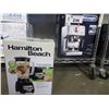 Image 1 : DELONGHI ESPRESSO & CAPPUCCINO MAKER/HAMILTON BEACH BLENDER