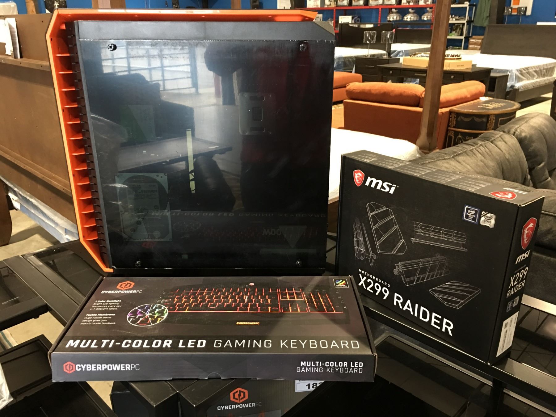 CYBERPOWER PC ULTIMATE GAMING SYSTEM WITH MULTI COLORED LED GAMING KEY ...