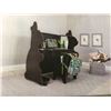 Image 2 : ACE BABY FURNITURE CHILDS LION DESK AND CHAIR SET - ESPRESSO