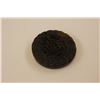 Image 2 : HAND CARVED 2" ROUND JADE PENDANT / AMULET