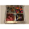 Image 2 : 12" X 10" LARGE JEWELLERY BOX FILLED WITH MISC. ESTATE JEWELLERY