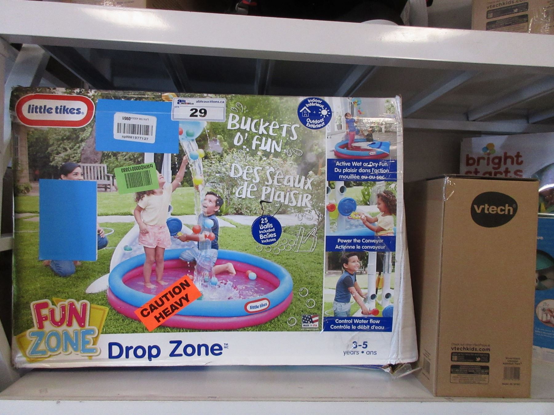 Vtech Inflatible LITTLE TIKES INFLATABLE FUN ZONE POOL & VTECH SIT-TO-STAND ULTIMATE ...
