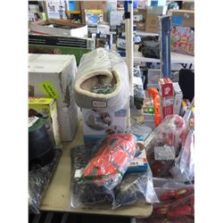 BARK COLLAR, PET BED, PET WATER FOUNTAIN, SELF-COOLING MAT, PUPPY HARNESS, 2 PET CAVES