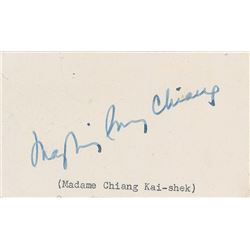 Madame Chiang Kai-shek