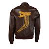 Image 2 : World War II USAAF 8th Air Force A-2 Flight Jacket with Unit Patch and Painted Decorations