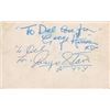 Image 2 : Beatles: McCartney, Harrison, and Starr Signed Promo Cards