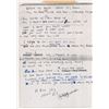 Image 1 : George Harrison Hand-Edited Lyric Sheet