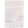 Image 1 : Paul McCartney Handwritten Lyrics for 'Through Our Love'
