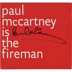 Paul McCartney Signed CD
