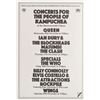 Image 2 : Paul McCartney, Queen, and The Who 'Concerts for the People of Kampuchea' Program