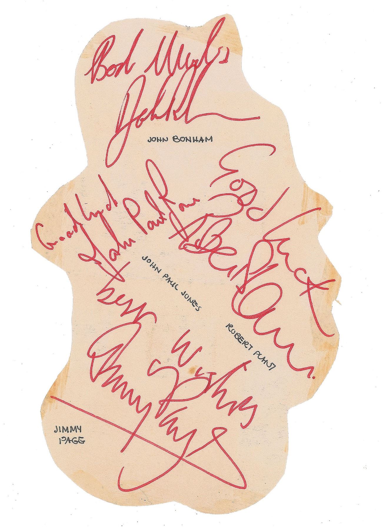 Led Zeppelin Signatures