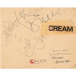 Cream Signatures