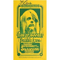 Leon Russell Signed Poster