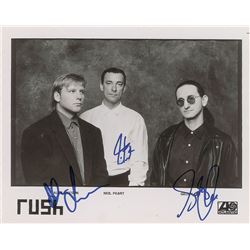 Rush Signed Photograph