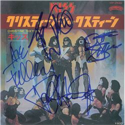 KISS Signed 45 RPM Record