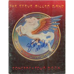 Steve Miller Signed Tourbook