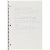 Image 2 : Brad Delp's Handwritten Lyrics Notebooks