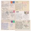 Image 1 : CJ Ramone's Group of (6) Handwritten Postcards