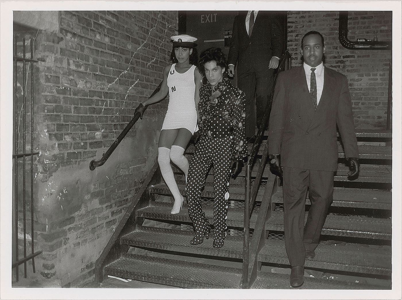 Prince and Cat Glover 1988 LovesexyEra Original Vintage Photograph
