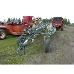 SOVEMA 12 WHEEL HAY RAKE