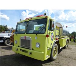 1983 KENWORTH PIERREVILLE FIRE TANKER TRUCK
