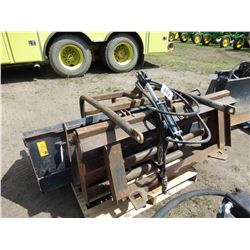 SKID STEER PALLET FORKS AND GRAPPLE