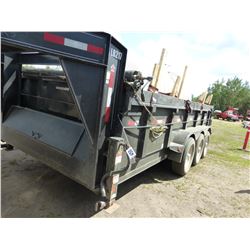 2014 CHARGER TRIPLE AXLE TRAILER