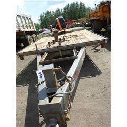 TANDEM AXLE 24' TILT DECK PINDLE HITCH EQUIPMENT TRAILER
