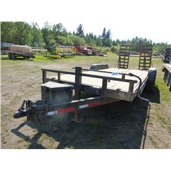 1985 HOME MADE 20' TRAILER