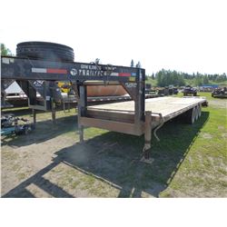 2004 TRAILTECH 30' TRIPLE AXLE GOOSENECK TRAILER