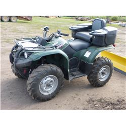 2007 YAMAHA KODIAK 400 4WD QUAD