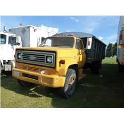 1976 CHEV C60 SINGLE AXLE GRAIN TRUCK