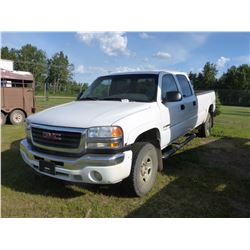 2006 GMC 3500 CREW CAB TRUCK