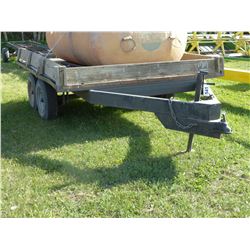 TANDEM AXLE HOME BUILT TRAILER