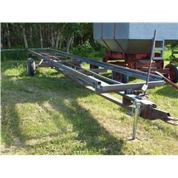 SELF DUMPING AXLE TRAILER