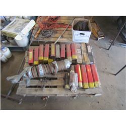PALLET OF WELDING RODS-7021,3/32-5/32, 7018, 6012, 223 ECT.