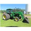 Image 3 : 1980 JOHN DEERE 4640 W/ALLIED LOADER AND BUCKET(3YEARS OLD) 9414 HRS, NEW PAINT 20.8X38 TIRES, IMMAC