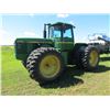 Image 1 : 1985 JOHN DEERE 8450 4WD W/PTO, 3 HYD, 8700HRS, DIF, AXLES ALL GOOD, 18.4X38 TIRES, COMPLETE NEW MOT