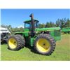 Image 3 : 1985 JOHN DEERE 8450 4WD W/PTO, 3 HYD, 8700HRS, DIF, AXLES ALL GOOD, 18.4X38 TIRES, COMPLETE NEW MOT