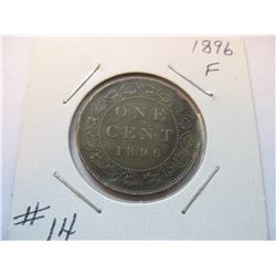 1896 Canadian Large Cent