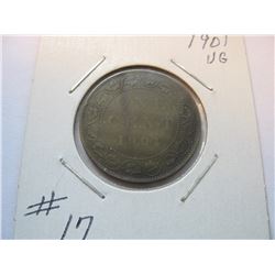 1901 Canadian Large Cent