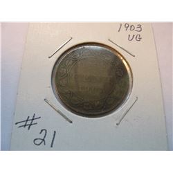 1903 Canadian Large Cent