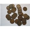 Image 2 : 1919 Canadian Large Cents Bulk Lot - Half Roll (25 coins)  -  Vg / Fine